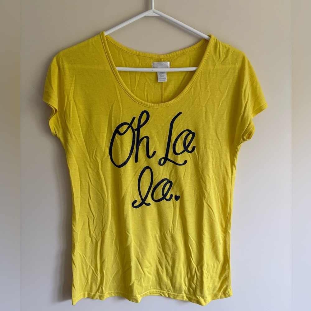 Bright Yellow Women's Short Sleeve Tee